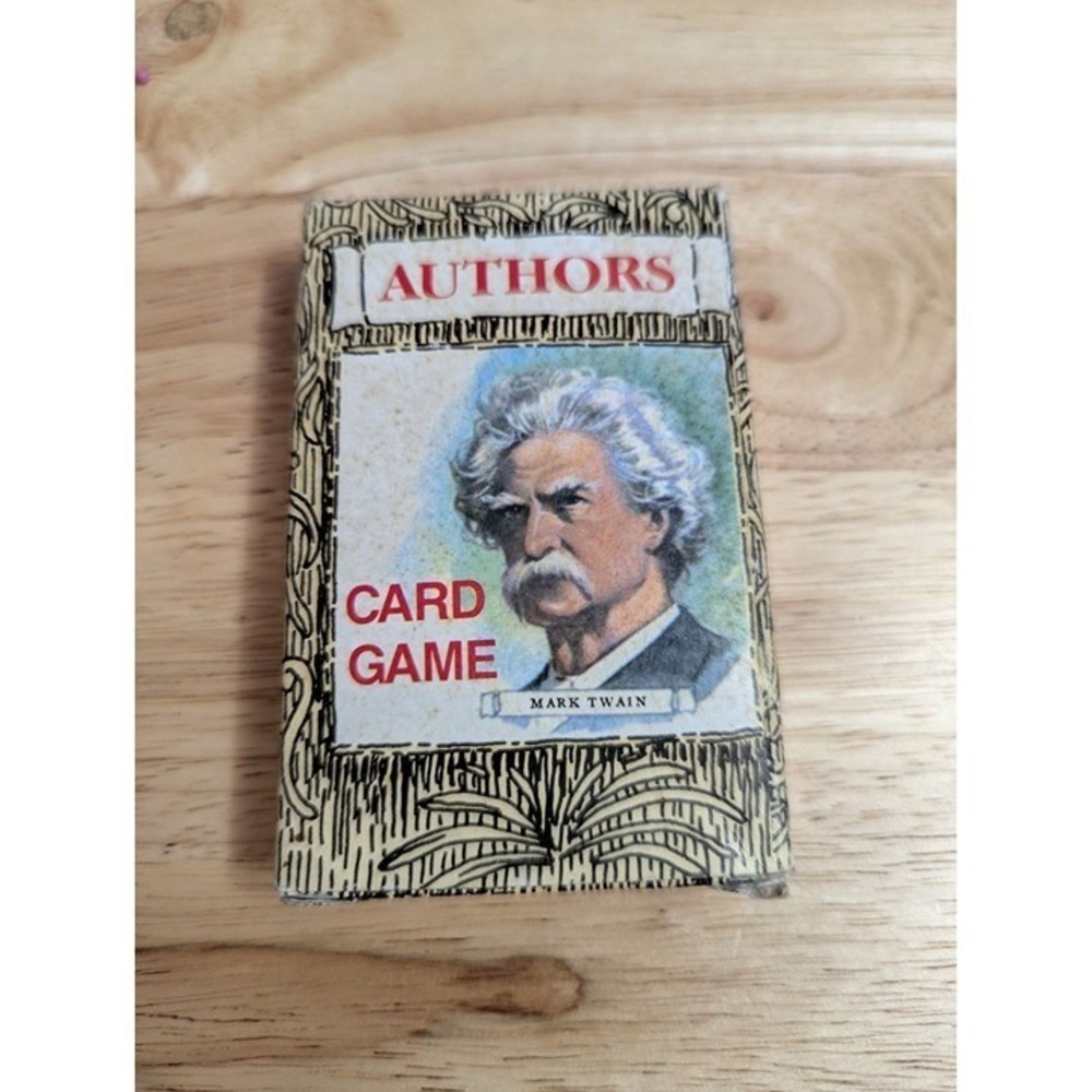 Whitehall Authors card game 1987 Mark Twain case Hong‎ Kong